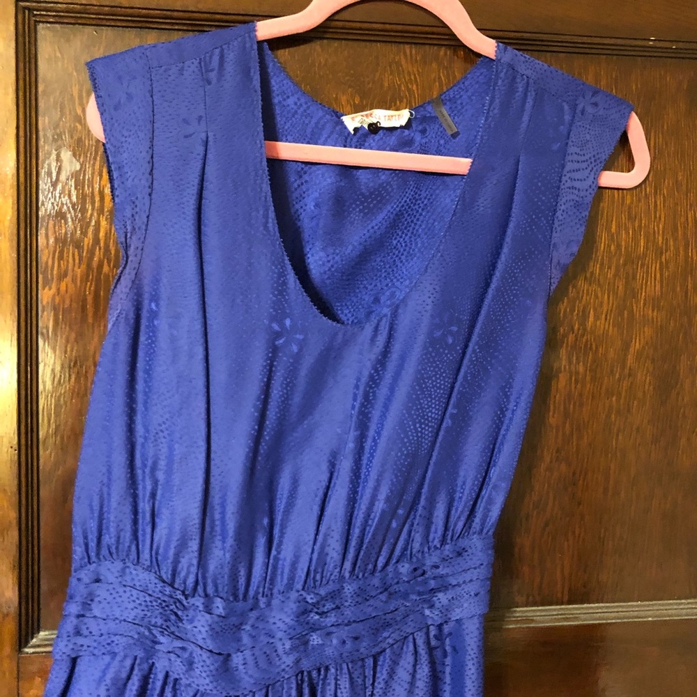 Rebecca Taylor royal blue dress